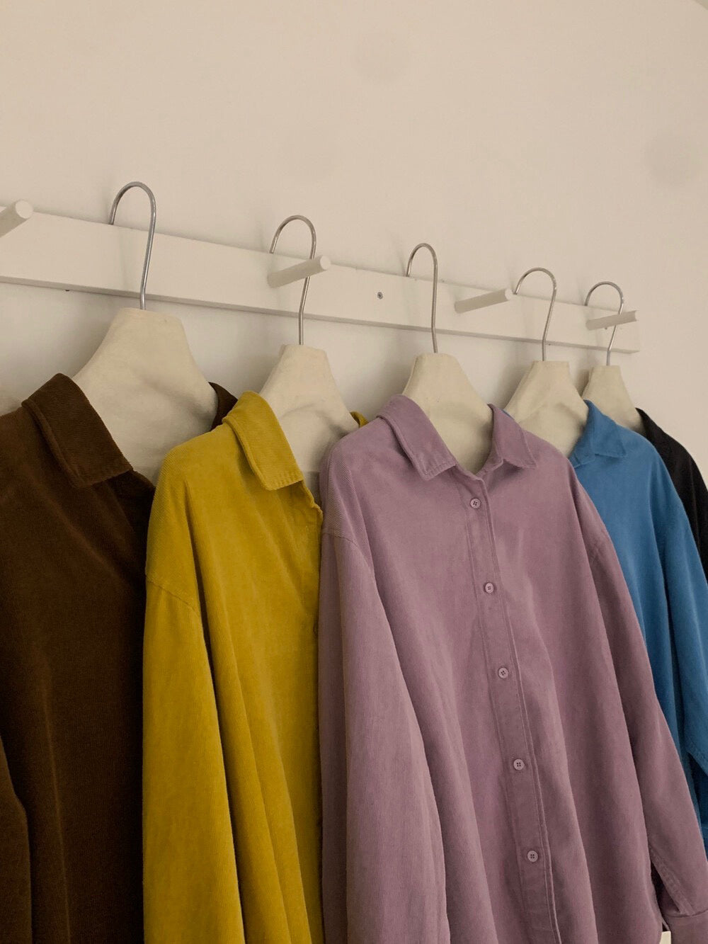 // 高質刺繡字燈芯絨SH