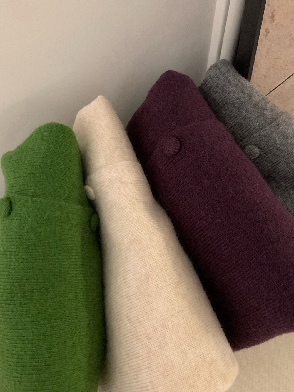 // 30%raccoon側包扣卷邊領CD