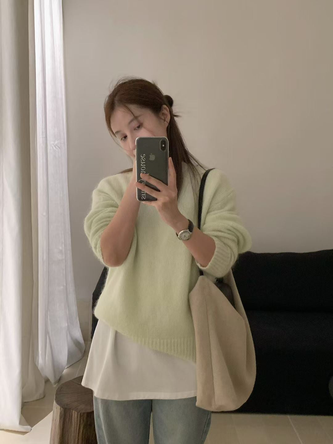 // 超美色系fine mohair+marino wool NT