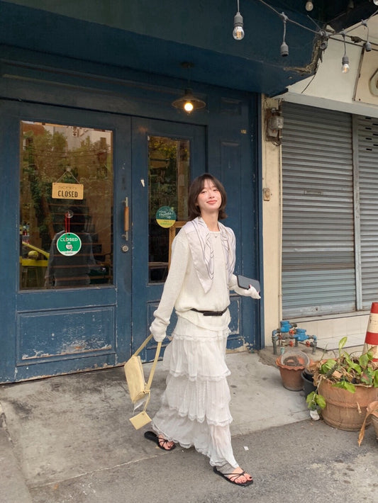 🕊️ 超美層層lace仙女裙