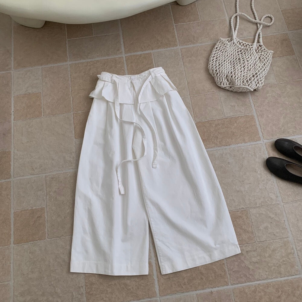 🧋 自帶裙簾設計感檔口爆款褲