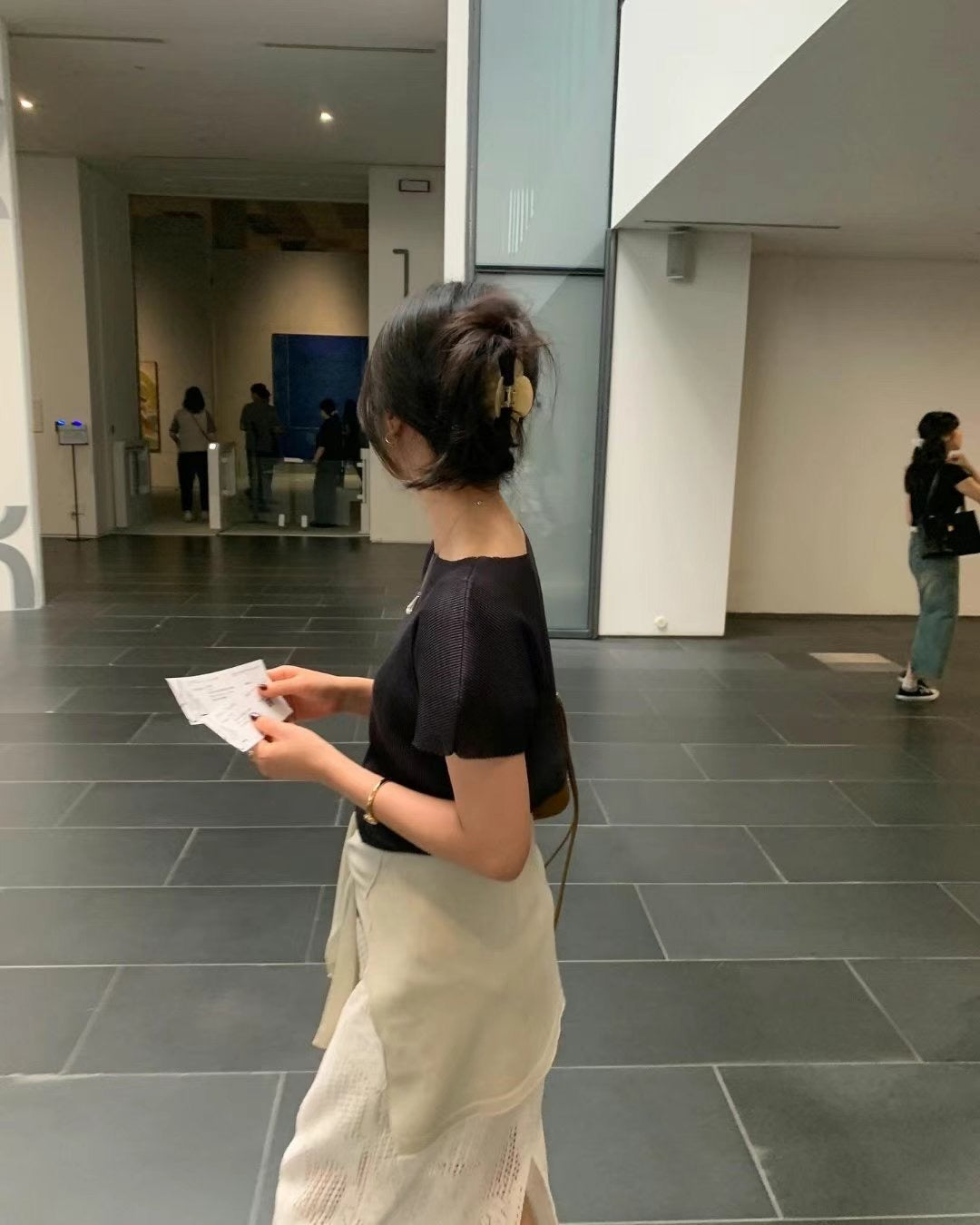// 免燙細褶褶微廓型袖BL