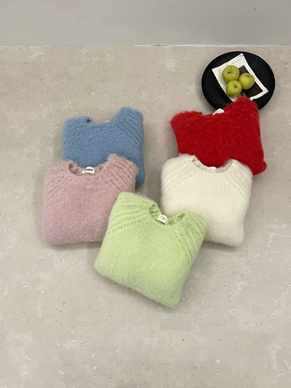 // 溫柔拉毛軟糯感毛衣