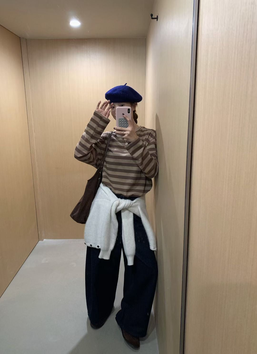 // 質感超好的classic粗間條TEE