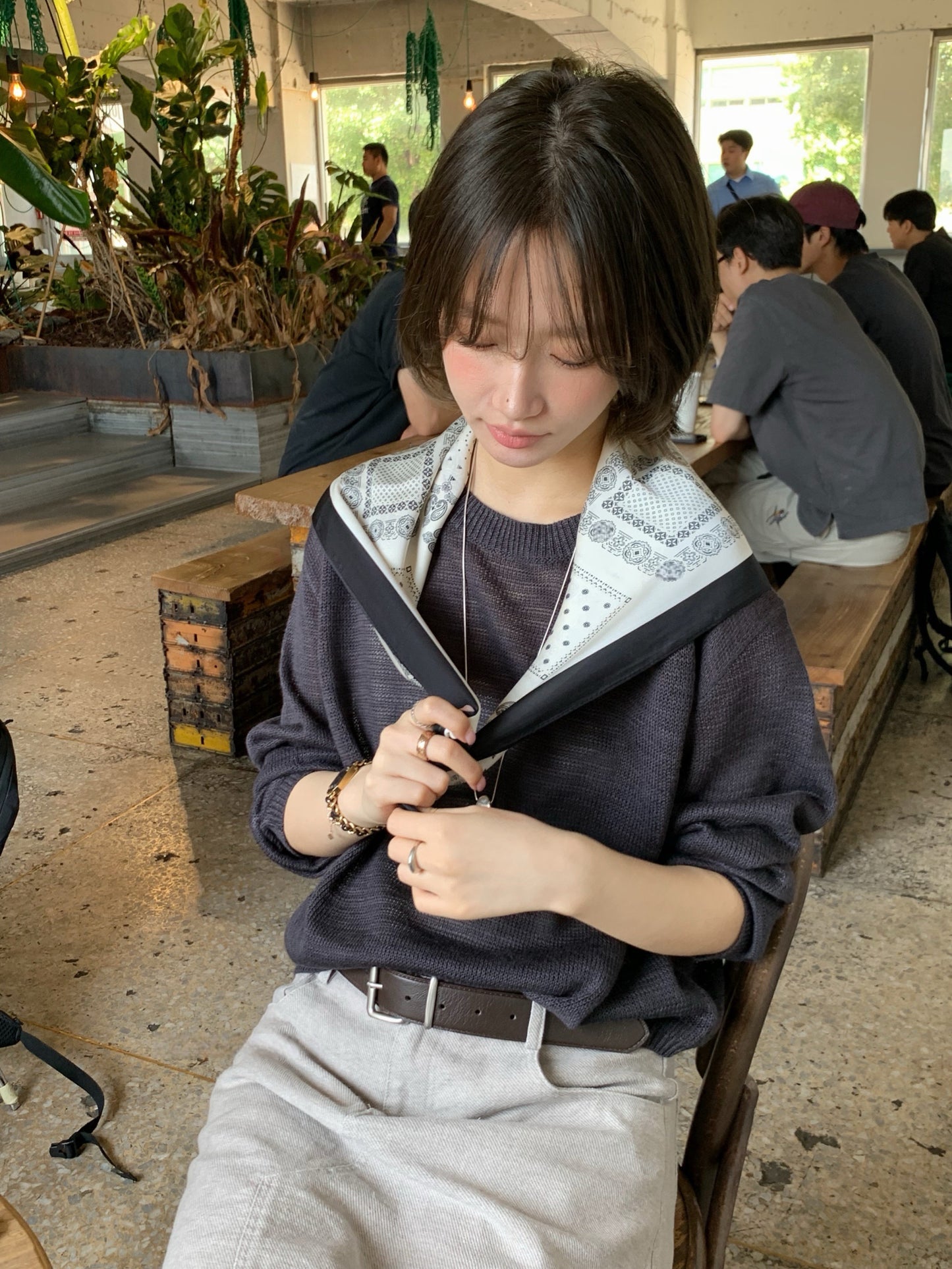 // 實用率超高11色套頭薄針織上衣