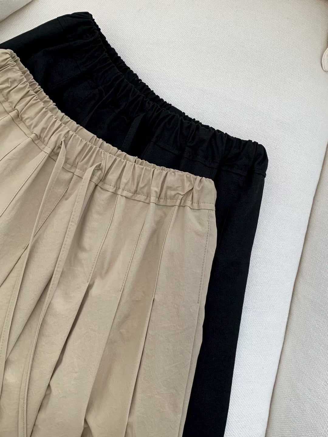 // 重工定位壓褶靚料傘裙