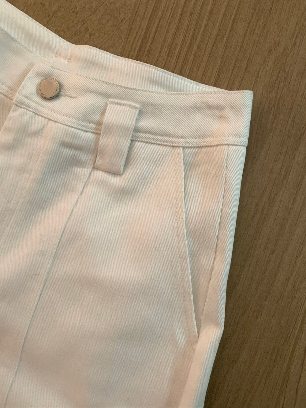 // 褲型超美中線設計直筒褲