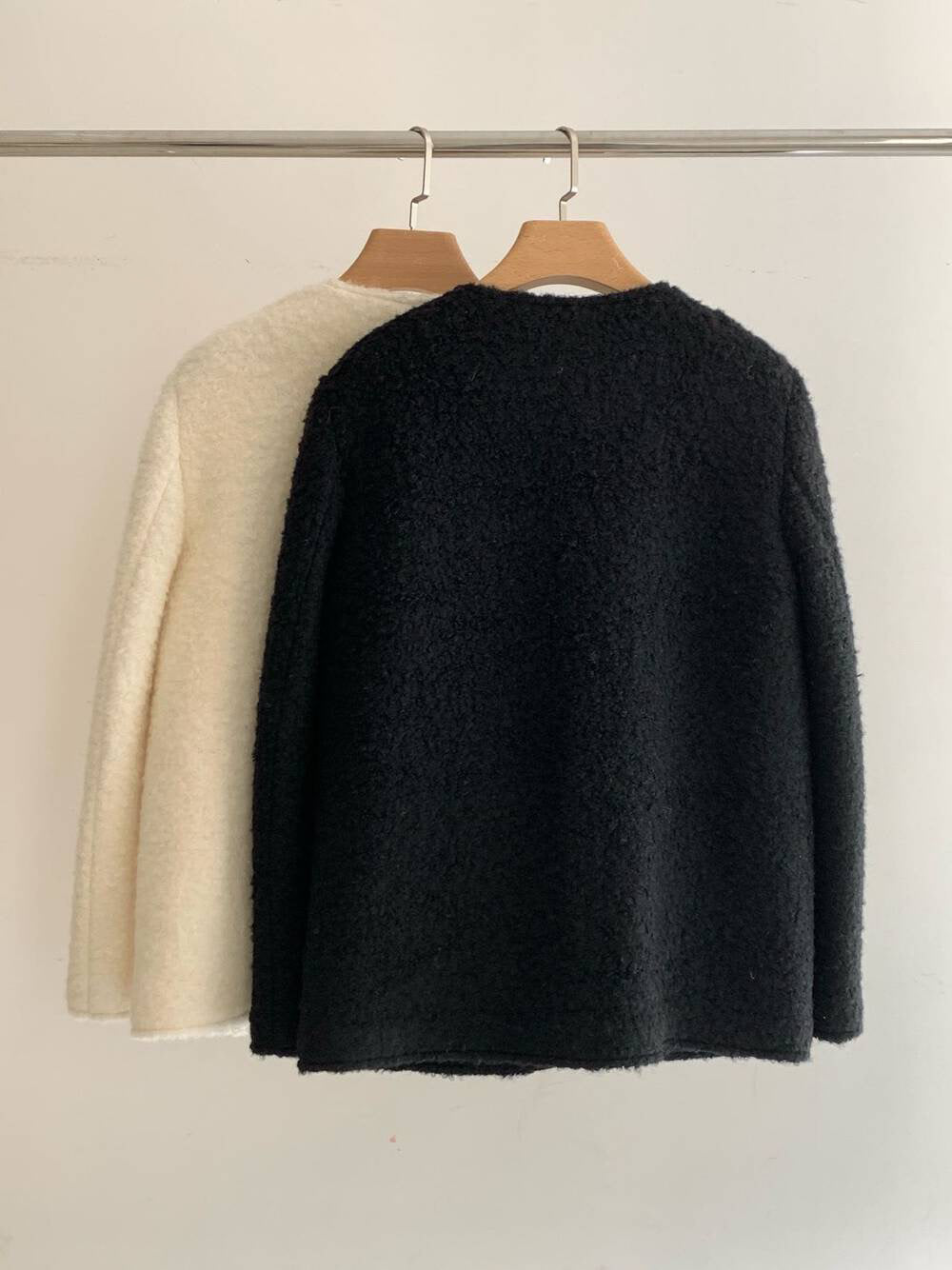 // 65%羊毛法式高級感小香風外套