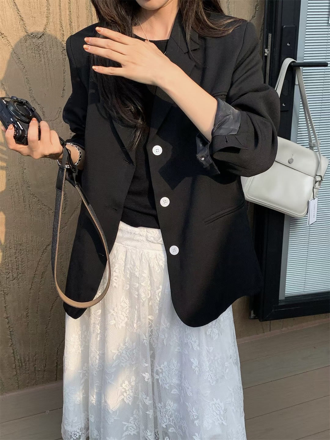 // 四色休閒感西裝外套