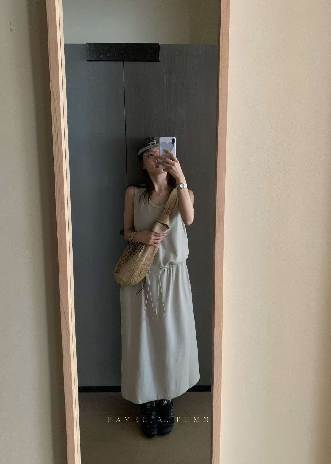 // 超舒服抽繩腰背心Ops