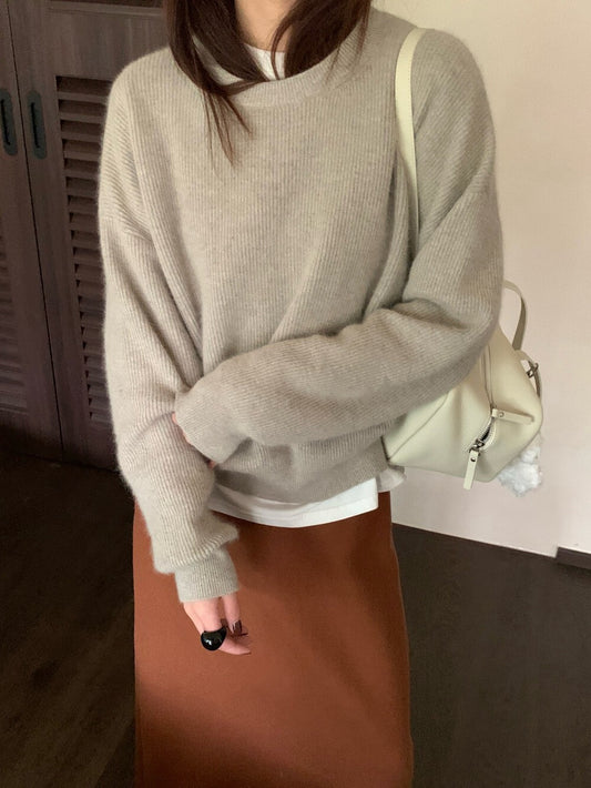 // 30%raccoon+20%羊毛超舒服靚色系毛衣