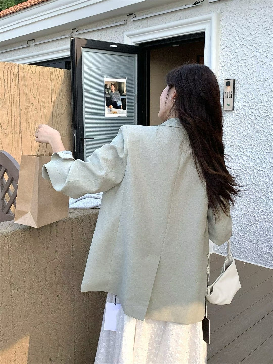 // 四色休閒感西裝外套