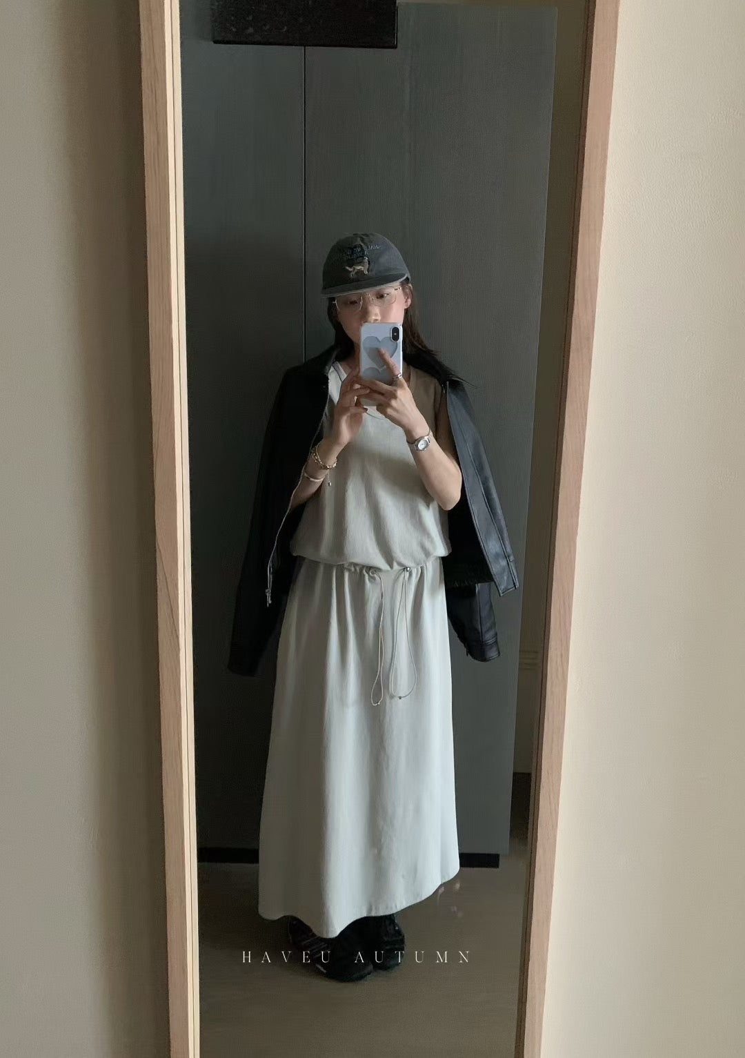 // 超舒服抽繩腰背心Ops