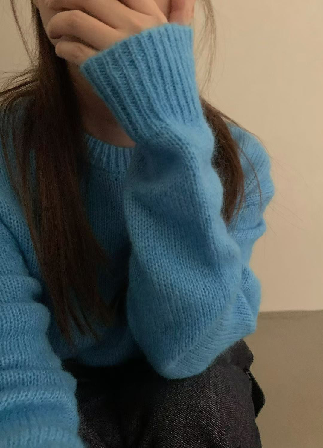 // 超美色系fine mohair+marino wool NT