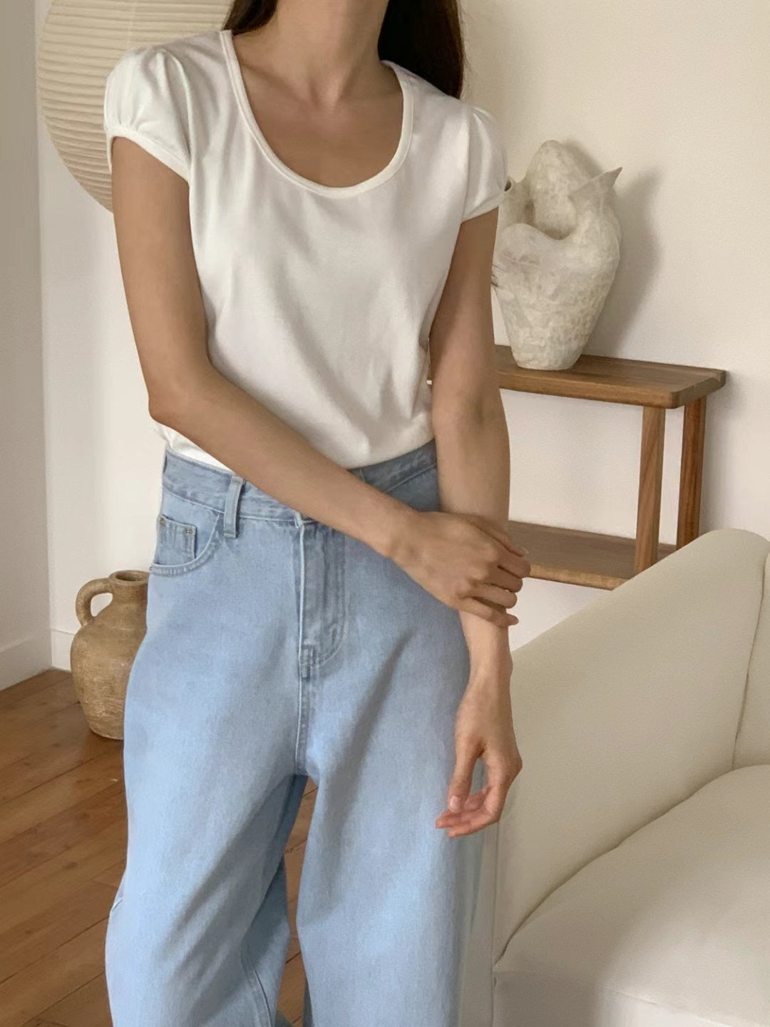 (現貨) // 小公主䄂U領TEE