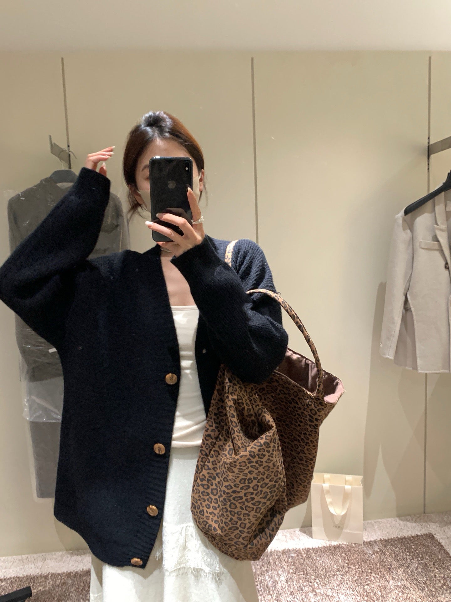 // 慵懶感中長大毛衣外套