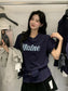 // ‘’Maine’連腰包仔磨毛TEE
