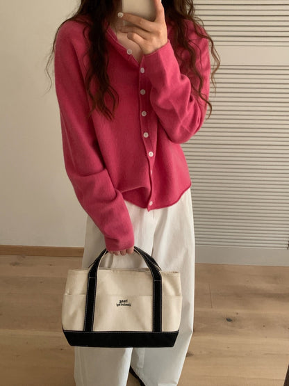 // 100%wool一體無縫連帽開胸NT