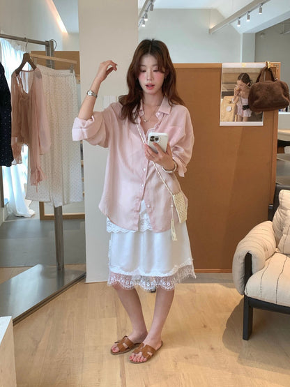 // 超舒服天絲料防曬恤衫￼
