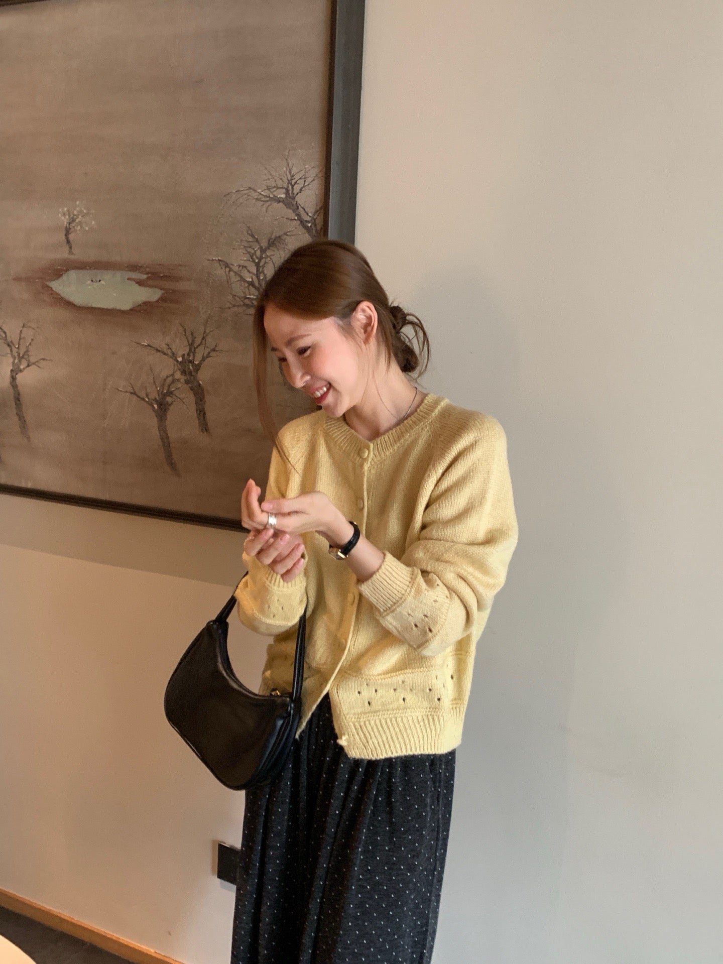 // 特別衣擺鈎花鏤空CD