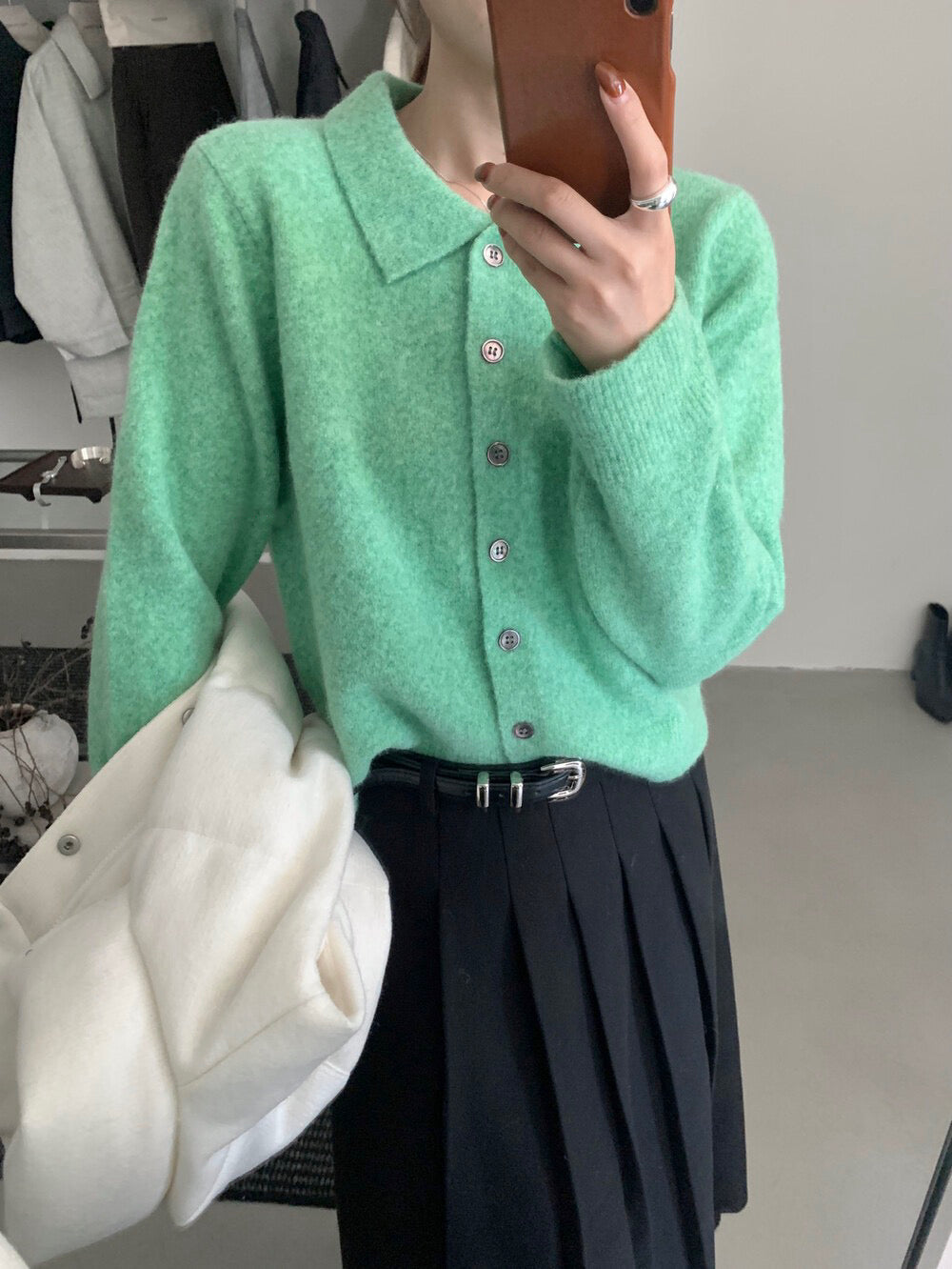 // 33%wool翻領高品質CD