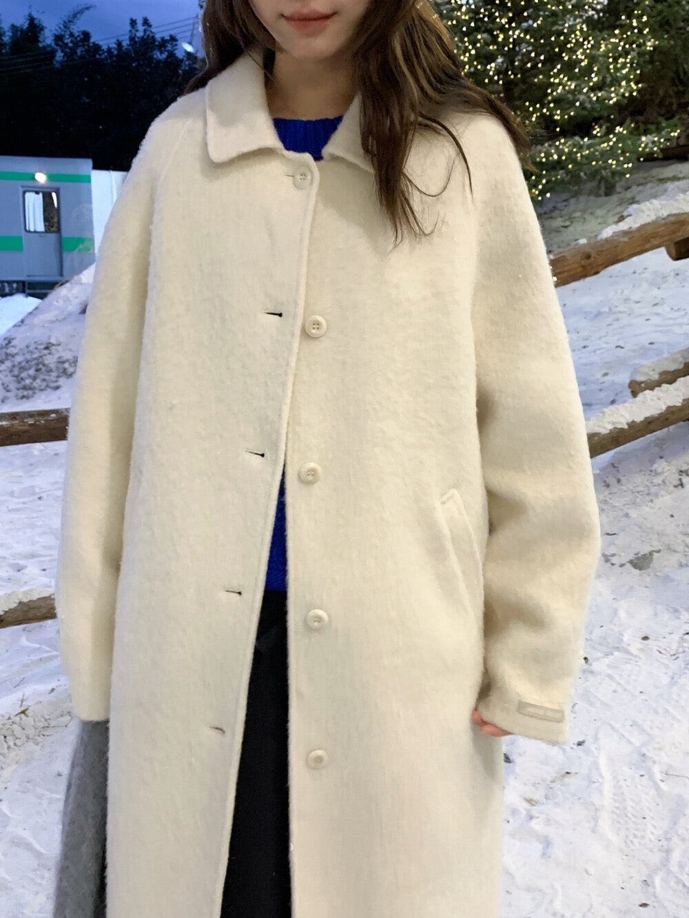 // 極高質20%alpaca+80%fine wool手工羊駝絨外套