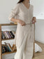 // super soft 100%wool V領CD