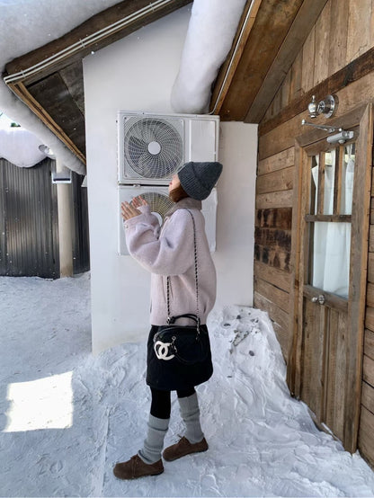 // 不是一般羊毛～超高質蘇利羊毛拼燈芯絨領外套