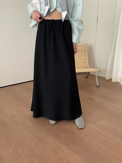 // 垂感肌理感微A顯瘦SK