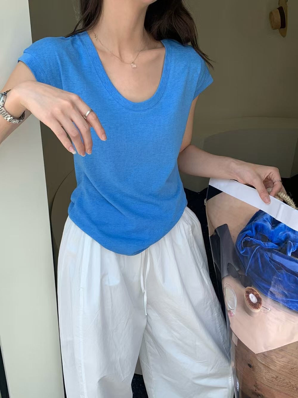 May part.4加購款🫜必包幾色的麻質靚色TEE