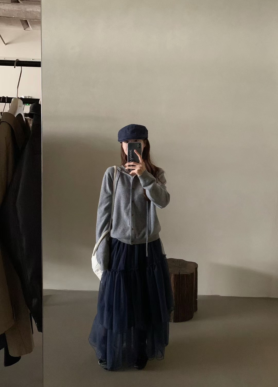 // 超軟糯親膚感連帽鈕扣CD