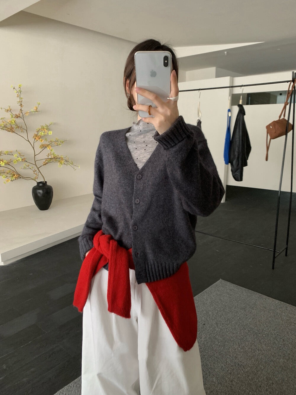 // 30%wool V領四色CD