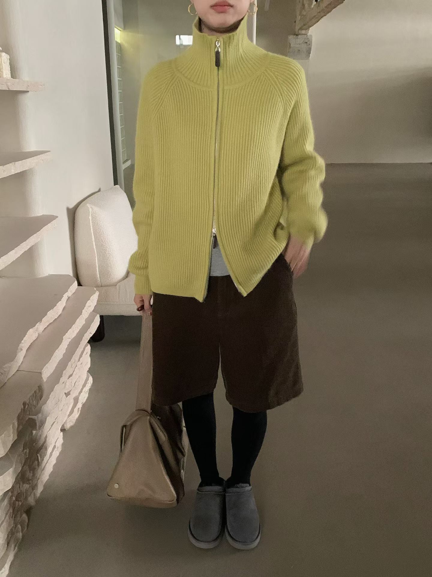 // 30%raccoon高質上下拉鍊插肩CD