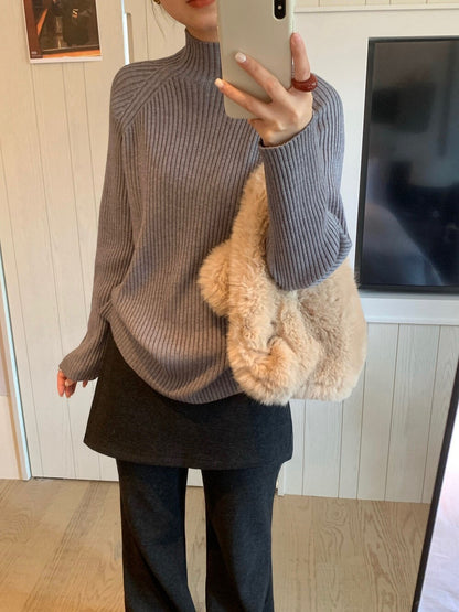 // 超美22色直坑紋不挑身型半領NT