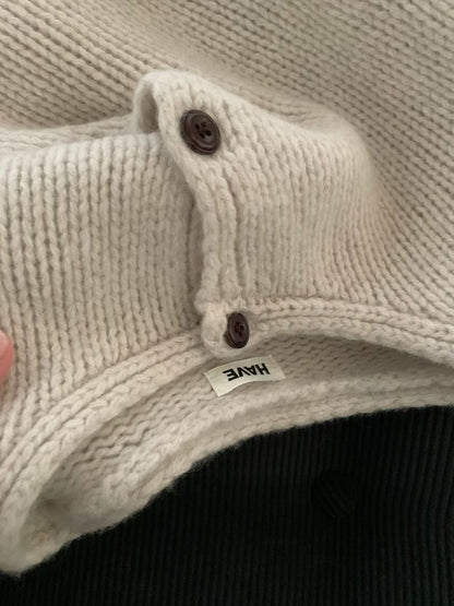 // 100%羊毛可愛弧邊小口袋CD