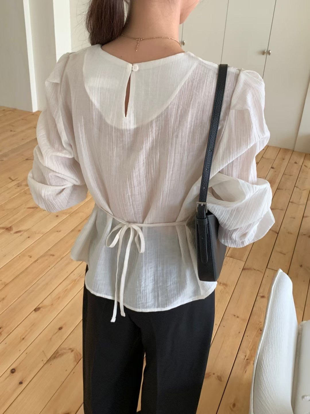 (部分現貨) // 肌理感特別設計後綁帶BL