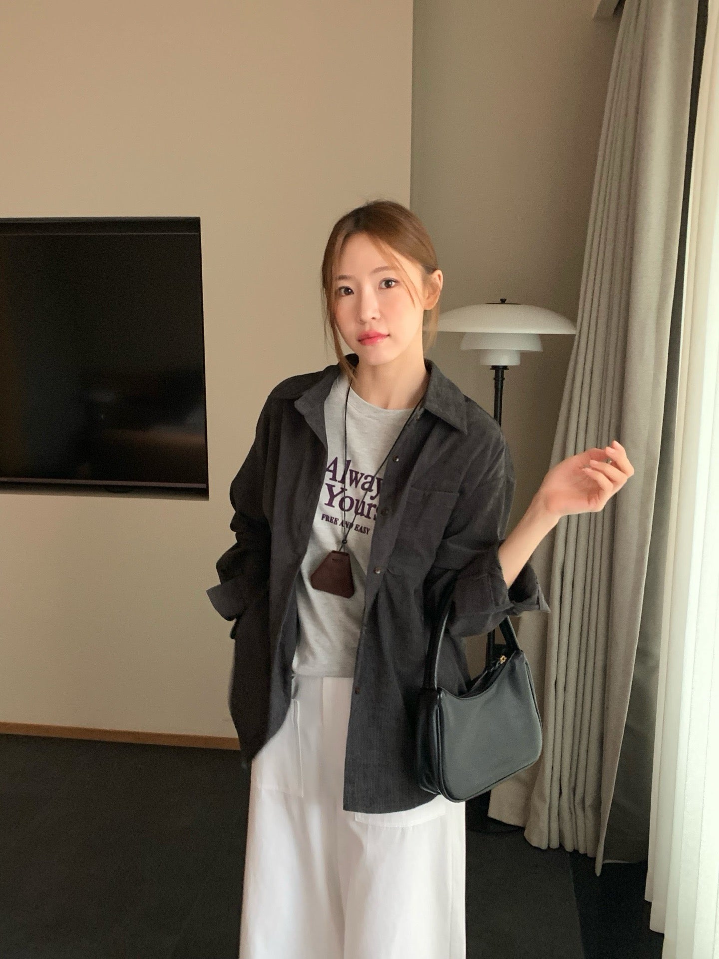 // 多色超柔軟燈芯絨口袋SH