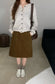 // wool+mohair螺紋領口CD