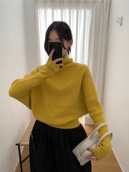 // 堆堆領慵懶感蝙蝠袖NT