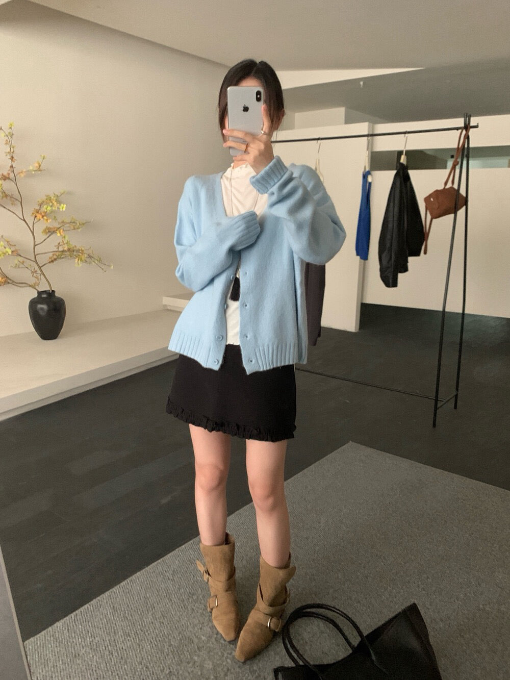 // 30%wool V領四色CD