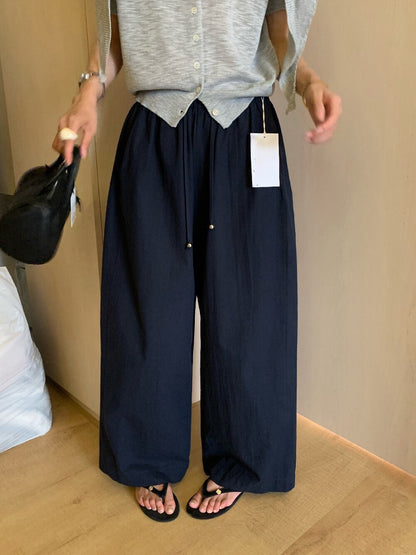 // 慵懶風舒適度滿分棉麻褲