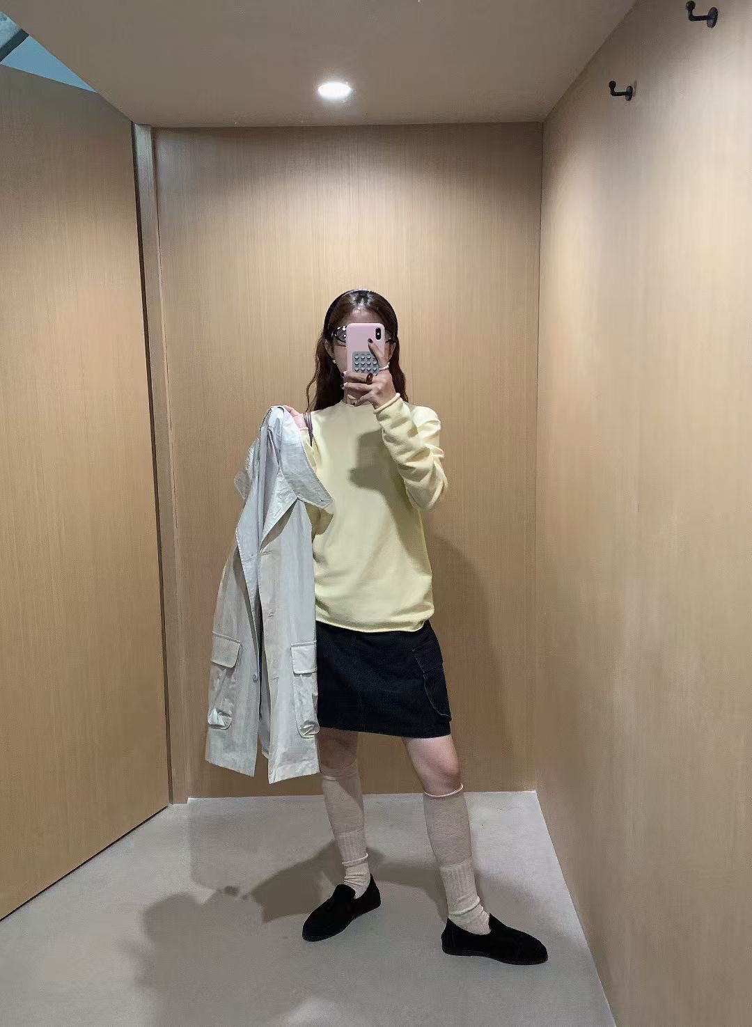 // whole garment親膚羊毛卷邊NT