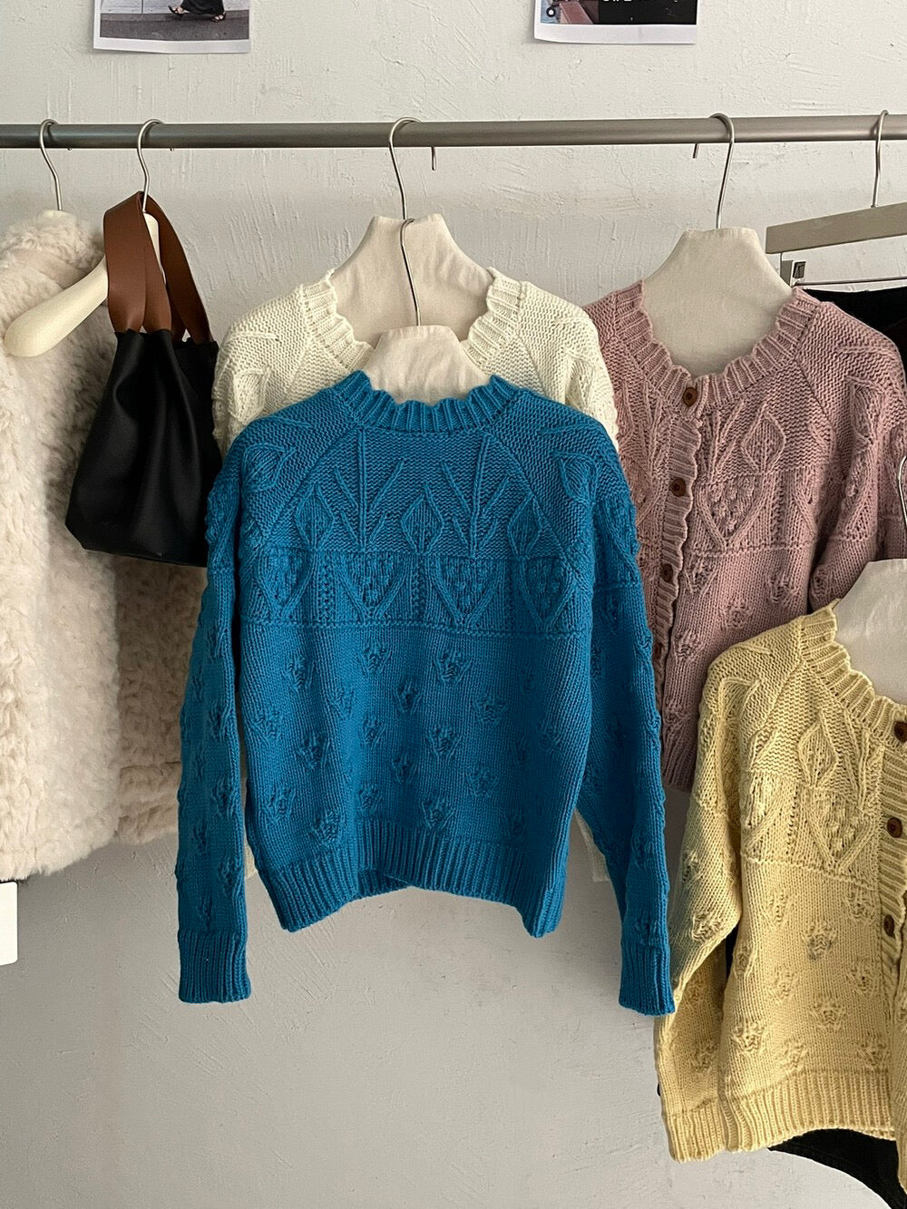 // 20%wool法式復古鈎花CD