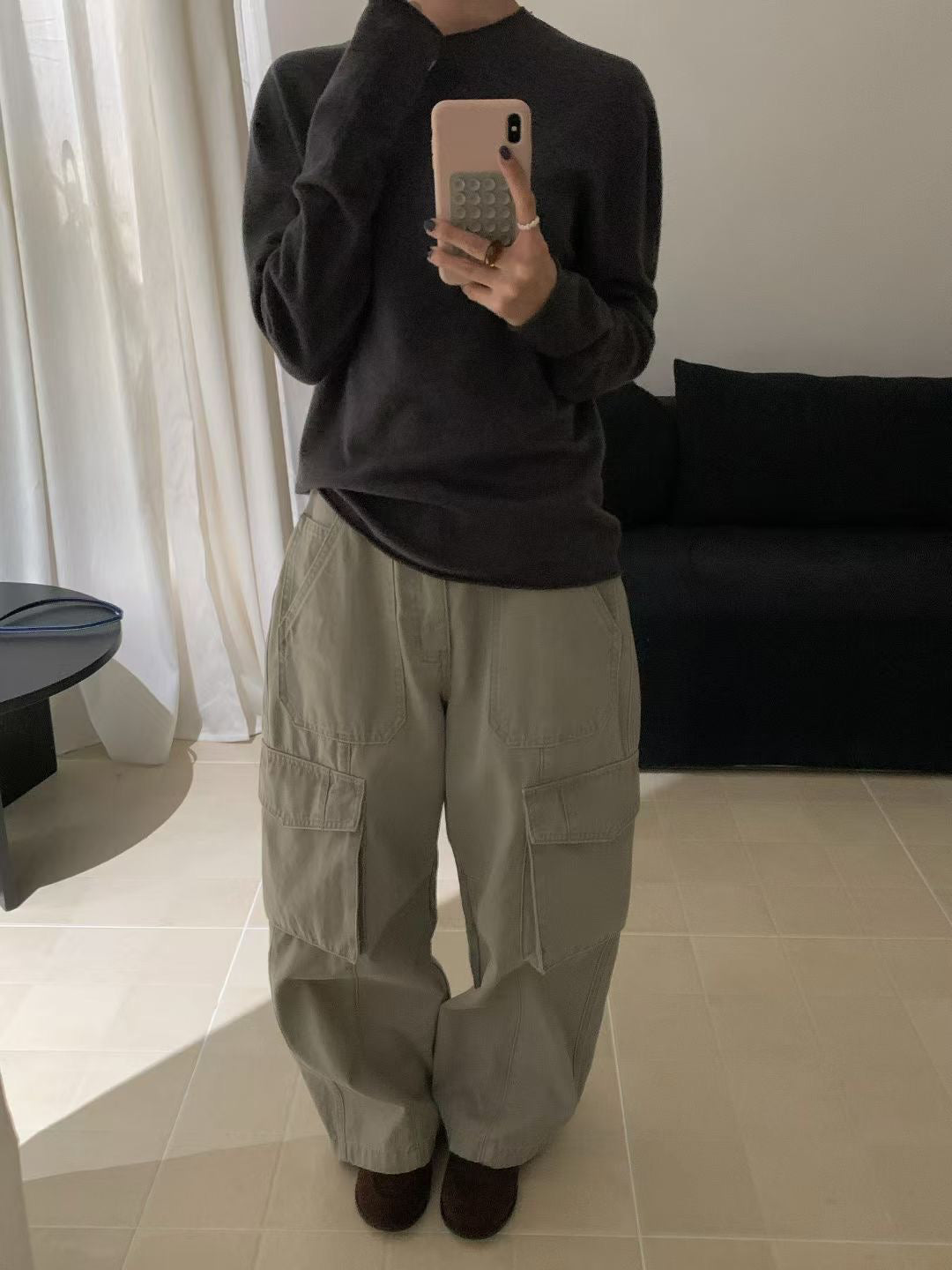 // whole garment親膚羊毛卷邊NT