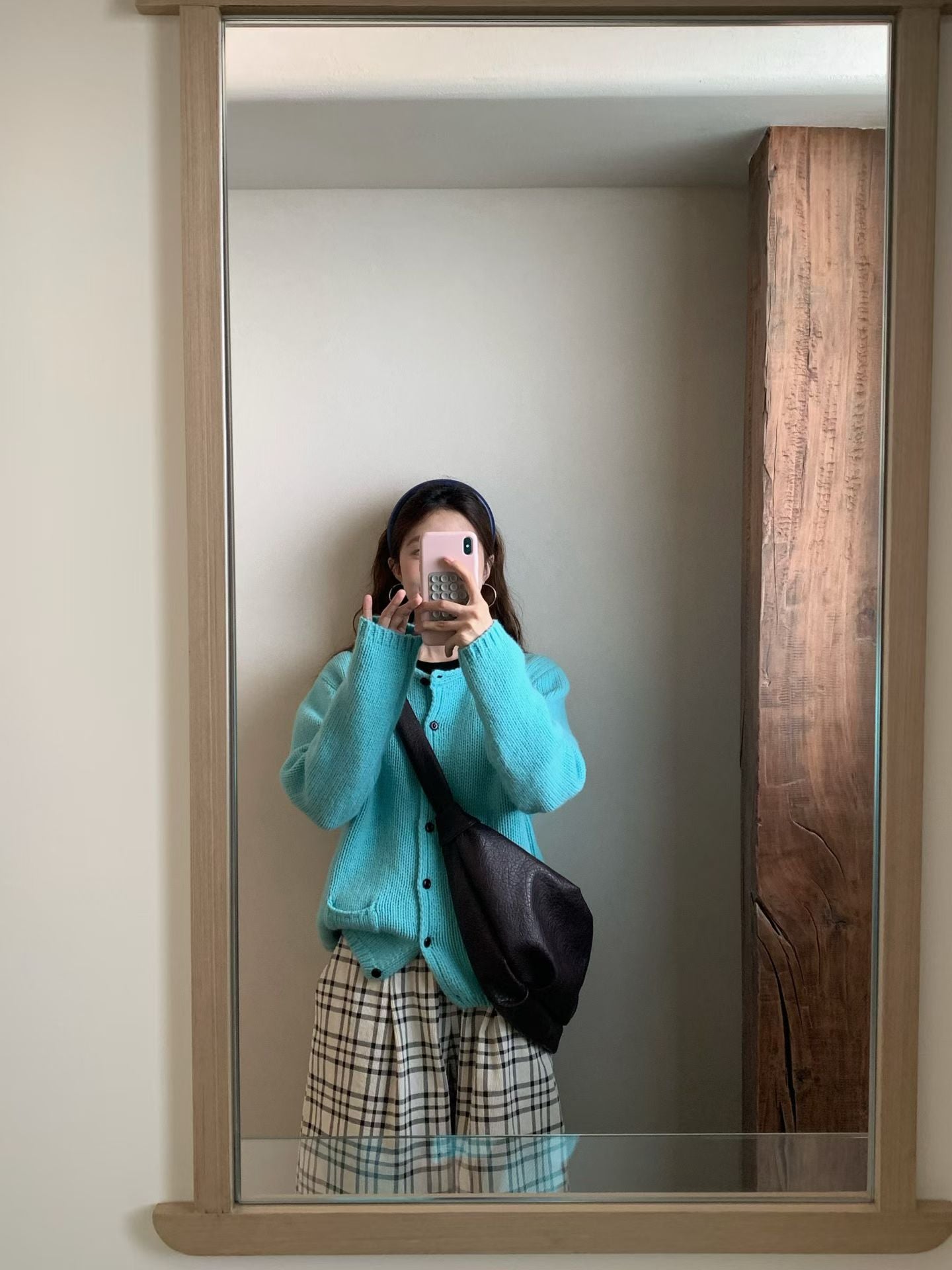 // 100%羊毛可愛弧邊小口袋CD