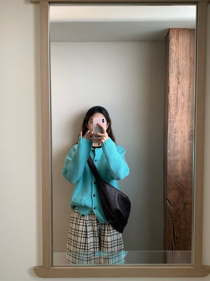 // 100%羊毛可愛弧邊小口袋CD