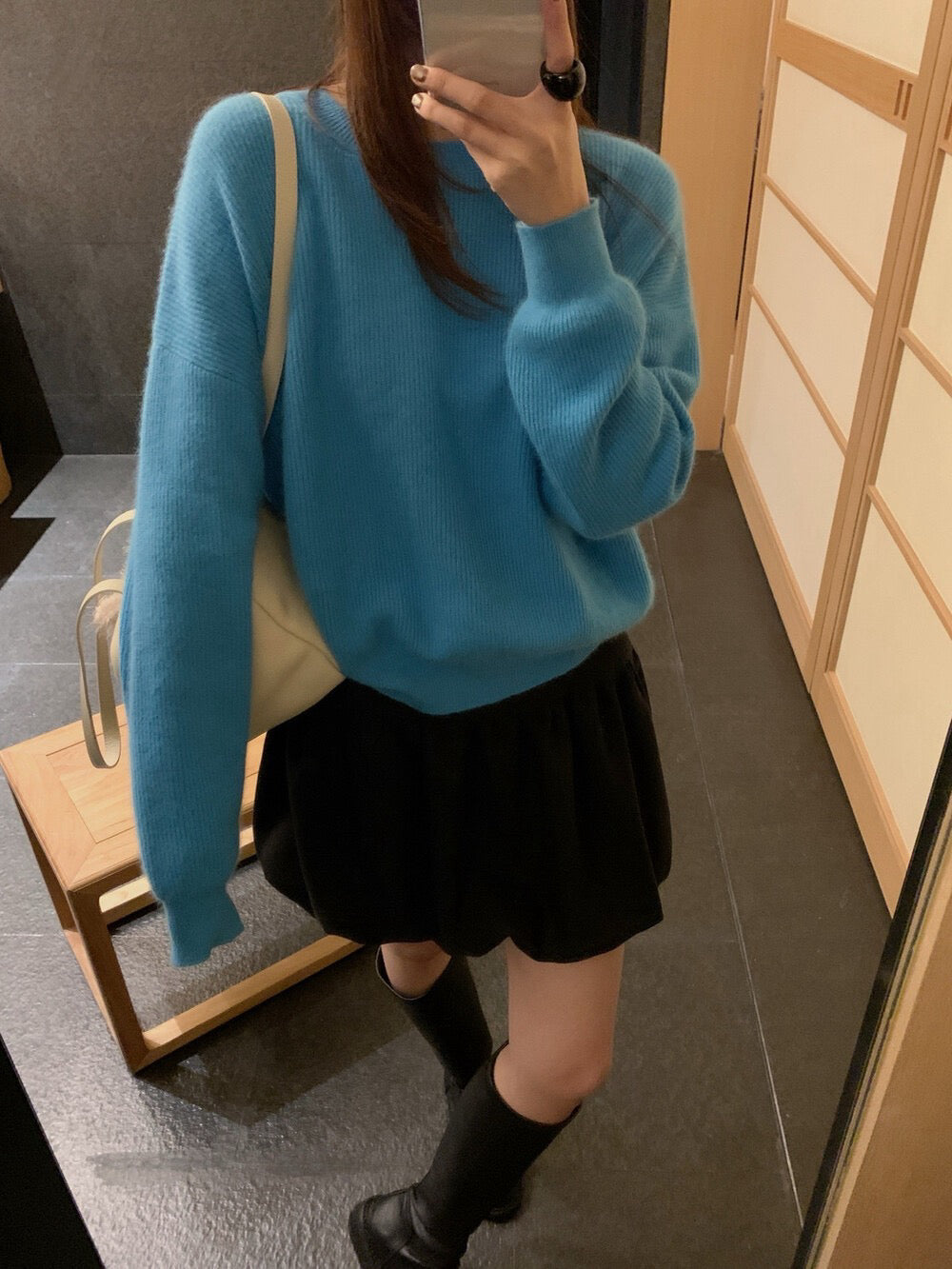 // 30%raccoon+20%羊毛超舒服靚色系毛衣