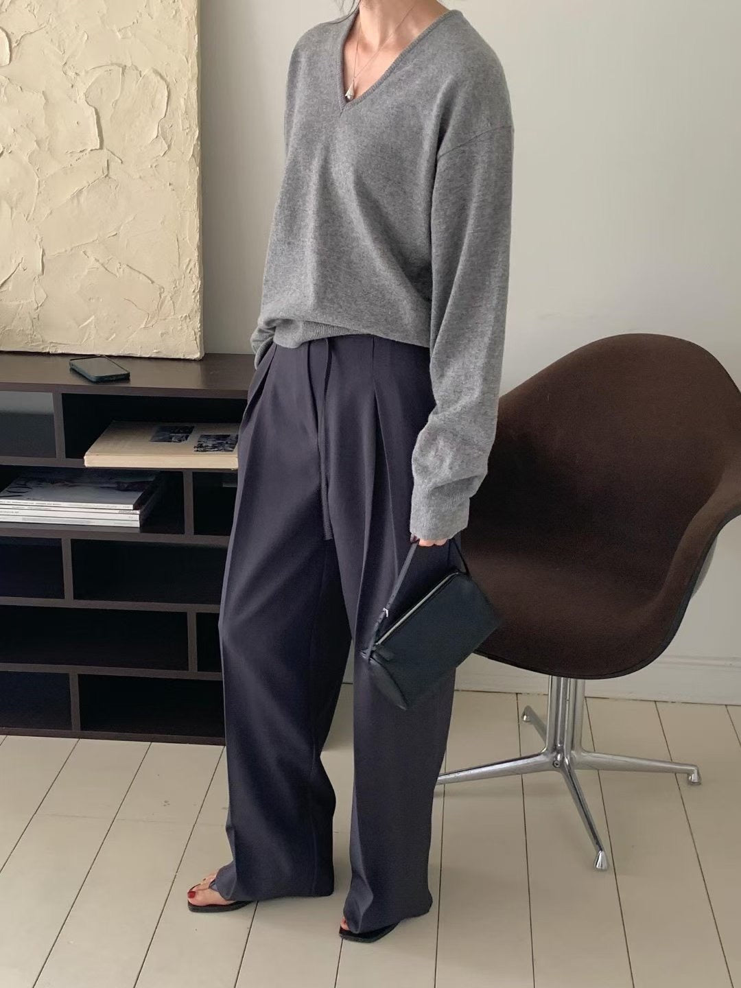 // 褲頭位超美超垂感西褲