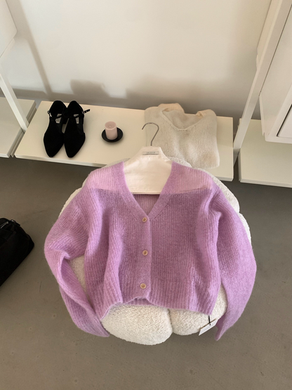 // 30%馬海毛30%羊毛超美色系CD