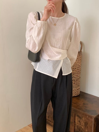 (部分現貨) // 肌理感特別設計後綁帶BL